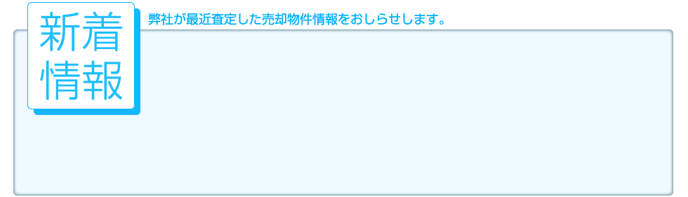新着情報